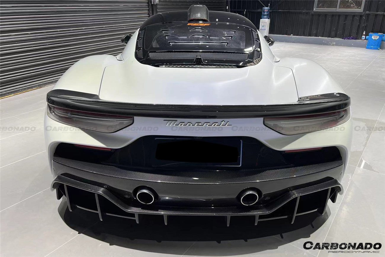 2020 - 2024 Maserati MC20 SVD Style Dry Carbon Fiber Rear Ducktail Spoiler